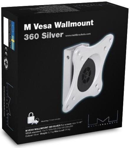 Image du produit Multibrackets M VESA Wallmount 360 Silver (Mur, 32", 15 kg)