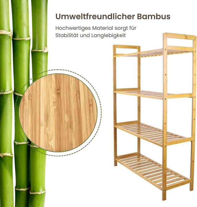 Produktbild Hermex Ablageregal (68 x 25 x 99 cm)