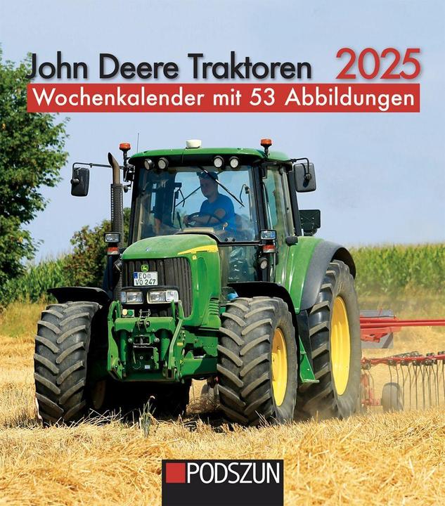 Actual product image John Deere Traktoren (25 x 20 cm, Soft cover, German)
