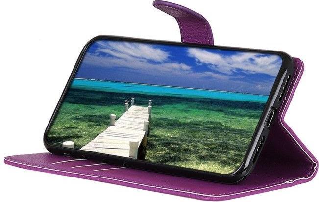 Produktbild MU Classic Litchi Leder Bookcover Series (Samsung Galaxy S24+, Samsung Galaxy S25)