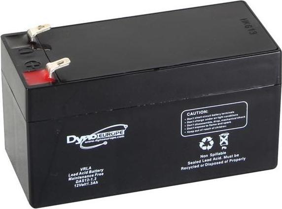 Actual product image Dyno EUROPE BLEIAKKU 12 V - 1.3 Ah 96.5 x 45 x 59 mm (12 V, 1300 mAh)