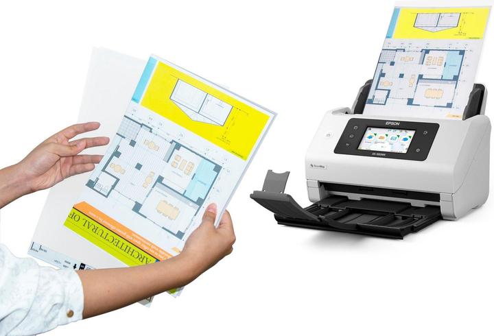 Actual product image Epson Workforce DS-900WN document scanner (USB)