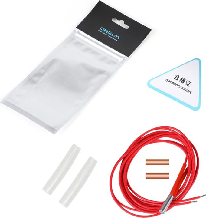 Immagine prodotto Creality Set di riparazione della cartuccia di riscaldamento 24V 40W (Tubo flessibile)