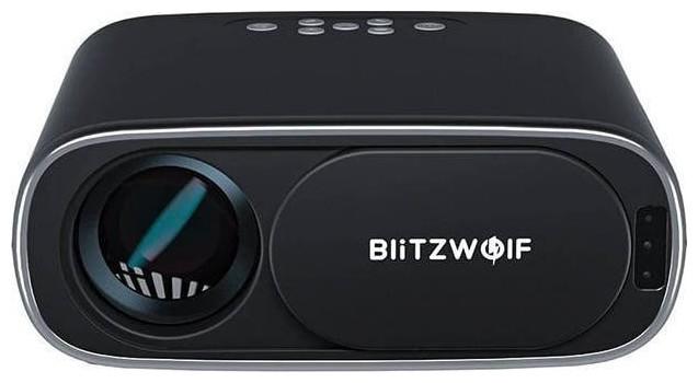 Produktbild BlitzWolf BW-V4 1080p LED beamer / projector, Wi-Fi + Bluetooth (black)