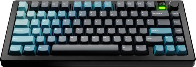 Produktbild Glorious GPBT Gradient Keycaps, ANSI Layout (US), PBT, Dye-Sub - Celestial Ice