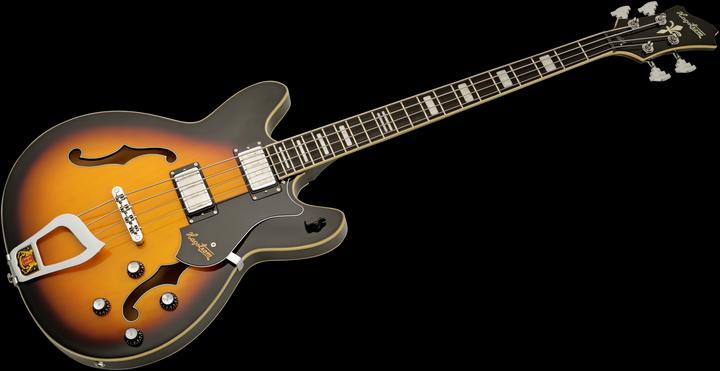 Produktbild Hagstrom Bassgitarre, Viking, Tobacco Sunburst (E-Gitarre)