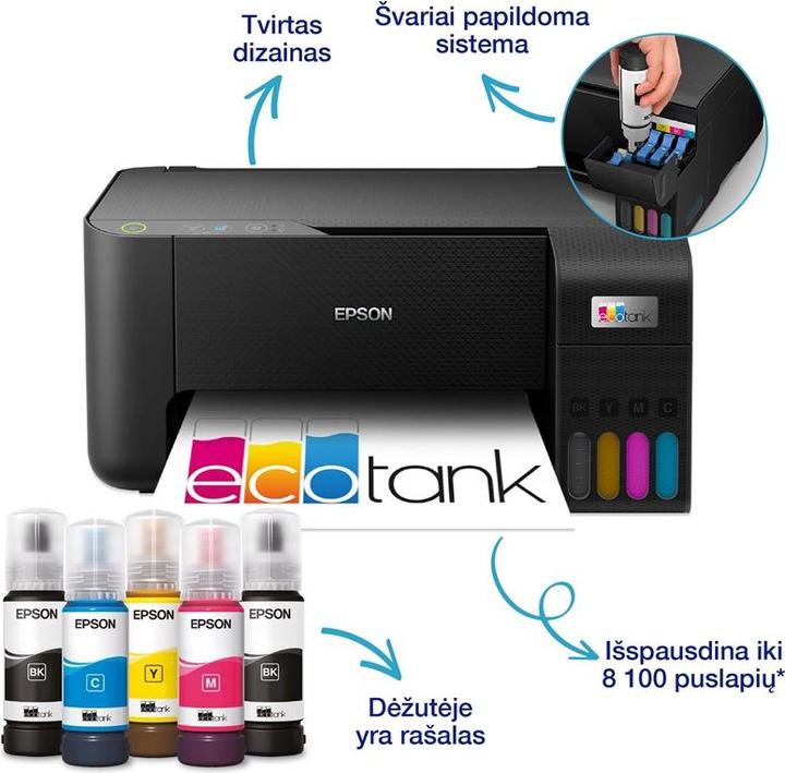 Image du produit Epson EcoTank L3230 Imprimante à réservoir d'encre tout-en-un (Couleur)