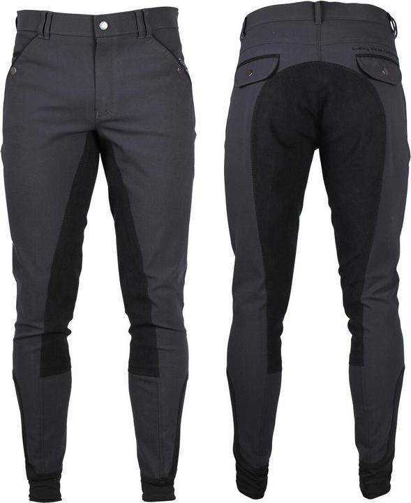 Produktbild Qhp reithose mit sitzfläche aus lederimitat jack (44)