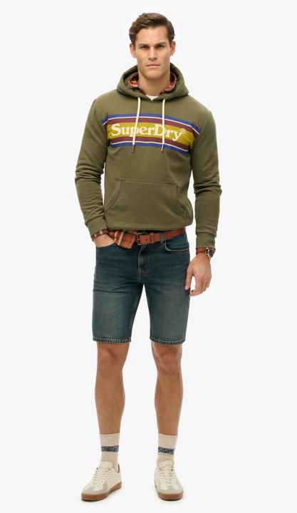 Immagine prodotto Superdry Lässiges Hoodie mit Venue-Logo und Streifendesign (XL)