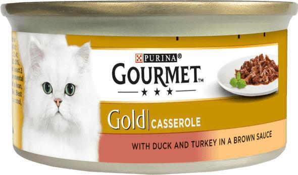 Image du produit Gourmet Casserole de canard et de dinde 85g (Senior, Adulte, 1 pcs, 85 g)