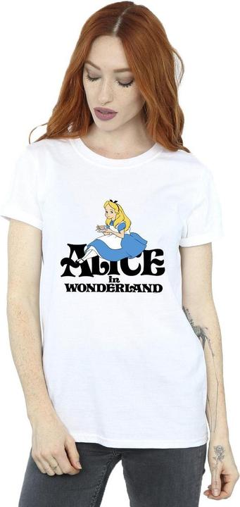 Immagine prodotto Disney Alice In Wonderland Tea Drinker Classic Maglietta Ampia Donna (XL)