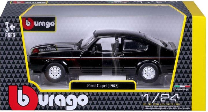Produktbild Bburago Ford Capri 1600 GT 1/24 schwarz