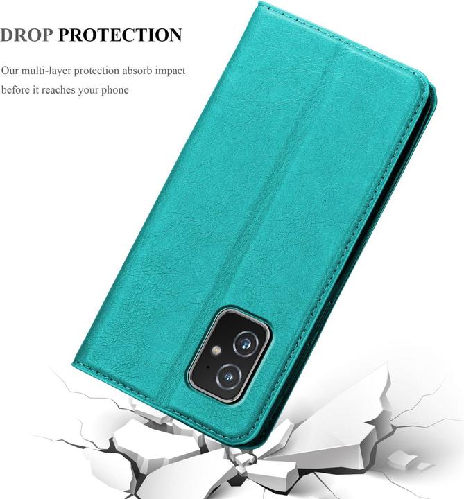 Actual product image Cadorabo Book Invis. Magnet sleeve (Asus Zenfone 8)