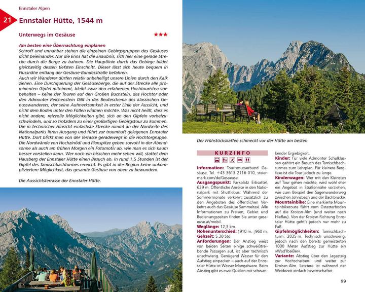 Produktbild Wandern zu Almen & Hütten - Steiermark (Deutsch, Astrid Christ, Martin Marktl, 2024)