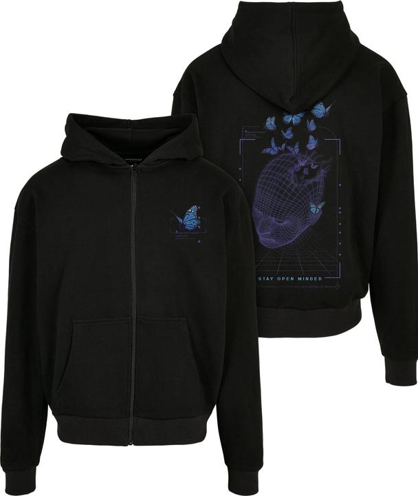 Produktbild Mister Tee Grid Head Butterfly Oversize Hoody (S)