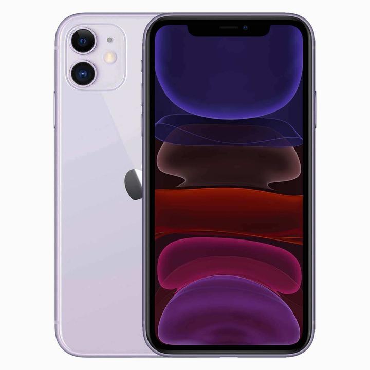 Actual product image Forza Refurbished iPhone 11 (64 GB, Lilac, 6.10", 12 Mpx, Dual SIM, C / Good)