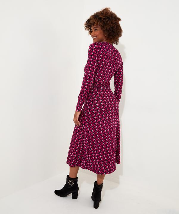 Actual product image Joe Browns Geometric Midi Jersey Dress (36)