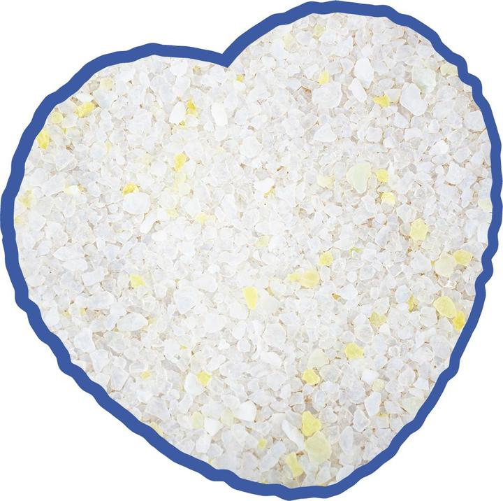 Actual product image Duvoplus cat litter flowers premium silica (Antibacterial, Non-dusting, 2 kg)