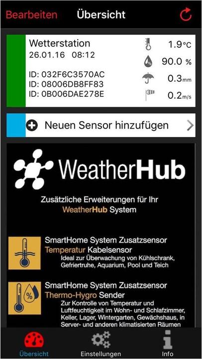 Produktbild TFA WeatherHub SET5