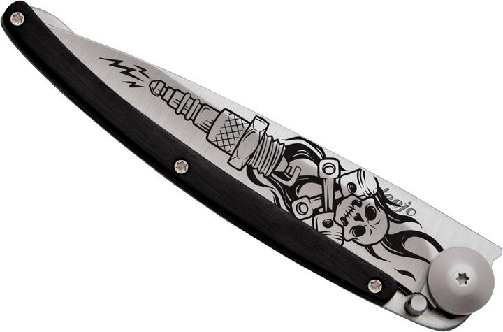Actual product image Deejo wood tattoo (9.50 cm)