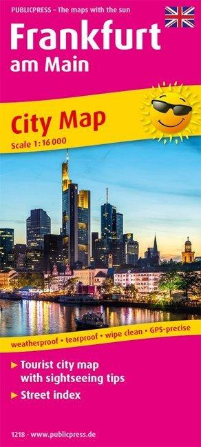 Produktbild PublicPress.1218 City Map Frankfurt/M.