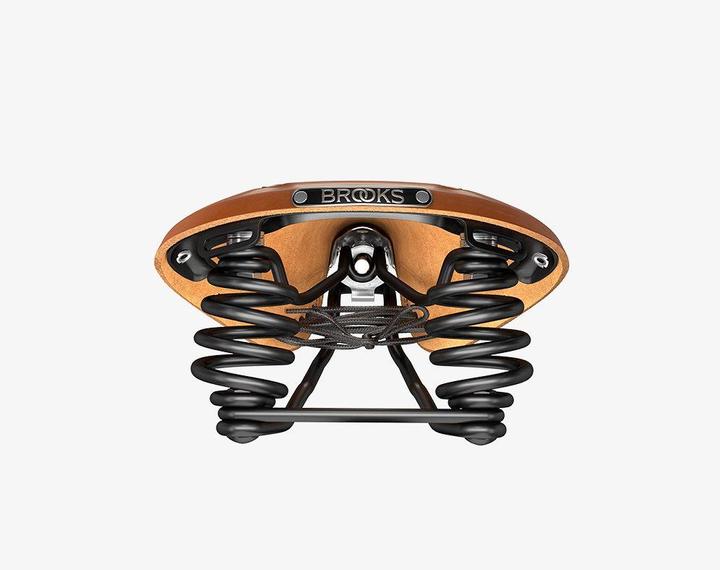 Produktbild Brooks Running BROOKS Fahrradsattel Flyer Carved, Honey