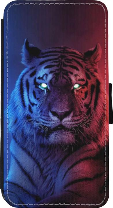 Immagine prodotto PhoneLook Cover Portafoglio Nero Tigre Blu Rosso (Apple iPhone 11 Pro Max)