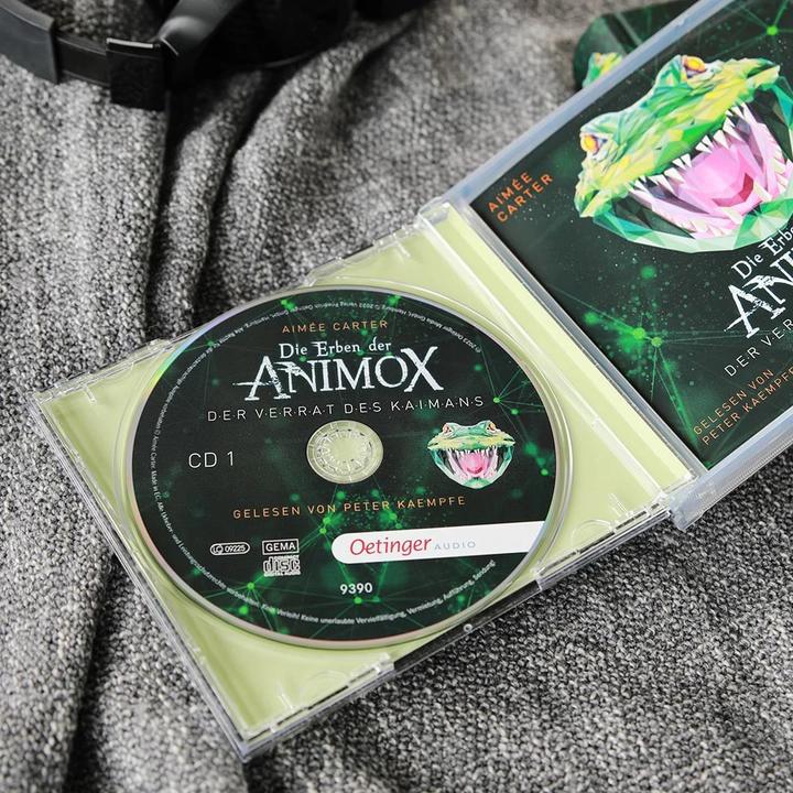 Actual product image The Heirs of Animox 4 The Betrayal of the Caiman (Maren Illinger, Uticha Marmon, Peter fights, Aimee Carter, German)
