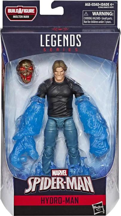 Image du produit Hasbro Spider-Man Marvel Legends Molten Man Hydro-Man Action Figure