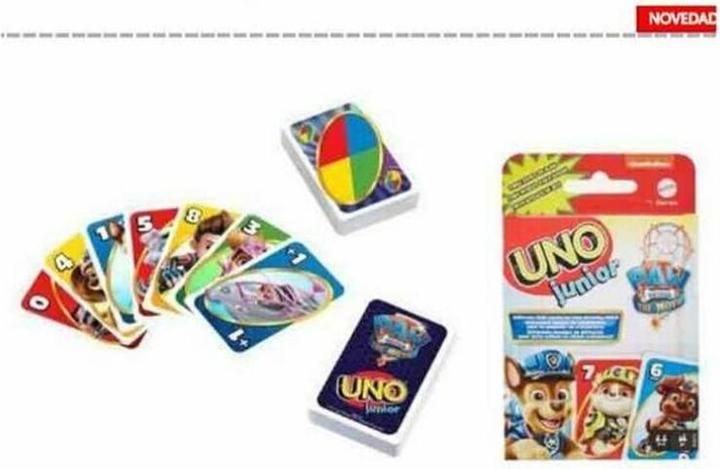 Produktbild Mattel Games UNO Junior Paw Patrol (Multilingual)