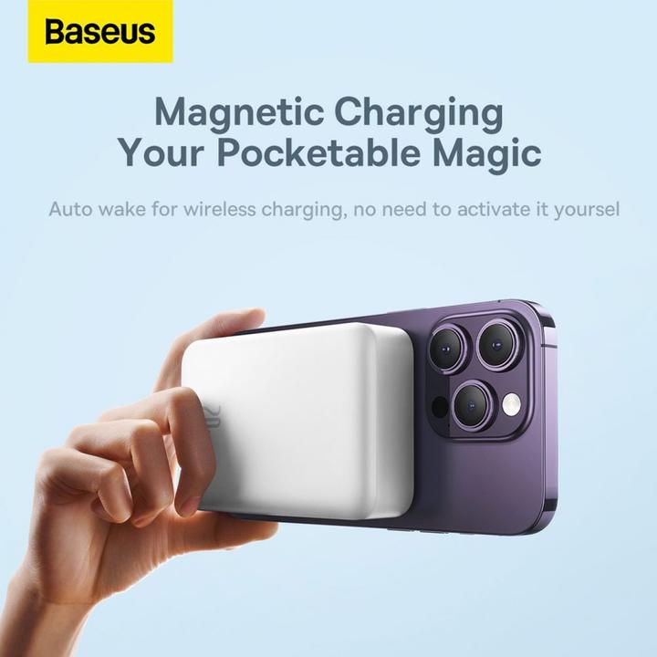 Produktbild Baseus Magnetic Mini Charger (20000 mAh, 20 W, 74 Wh)