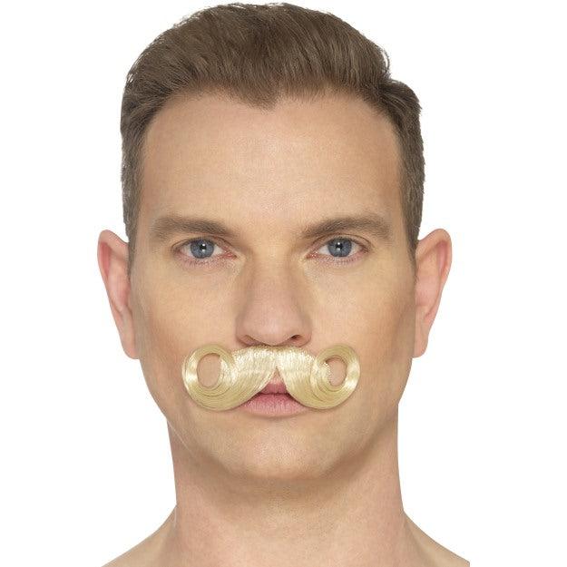 Image du produit Smiffys La Moustache Impériale, Blonde, Nouée à la main