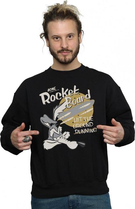 Produktbild Looney Tunes Wile E Coyote Rocket Board Sweatshirt (XL)