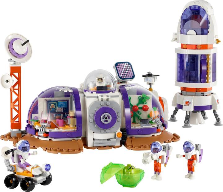 Produktbild LEGO Mars-Raumbasis mit Rakete (42605, LEGO Friends)