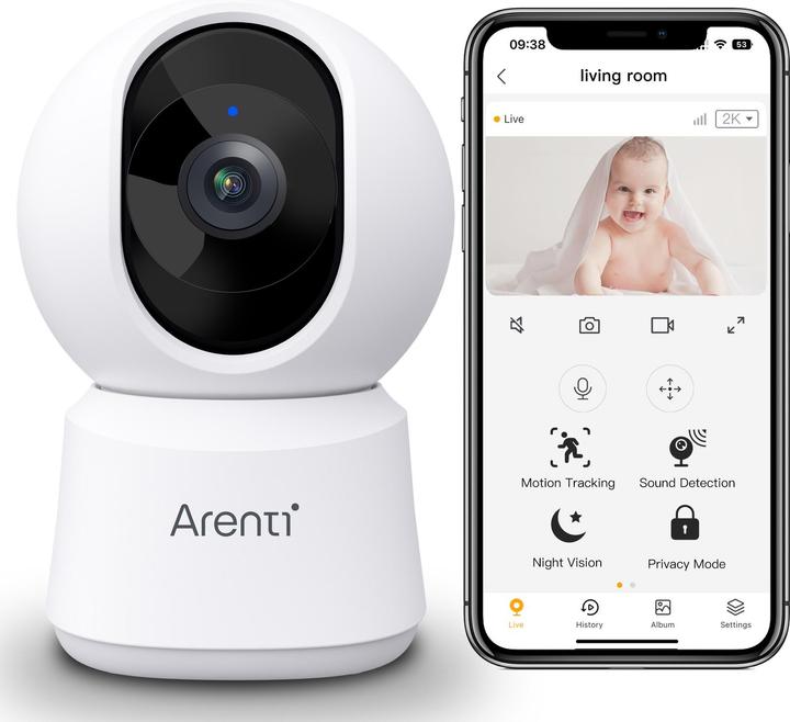 Actual product image Arenti P2Q (2560 x 1440 Pixels)