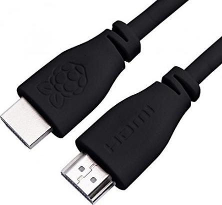Produktbild Raspberry Pi Official HDMI cable 1m black (HDMI)