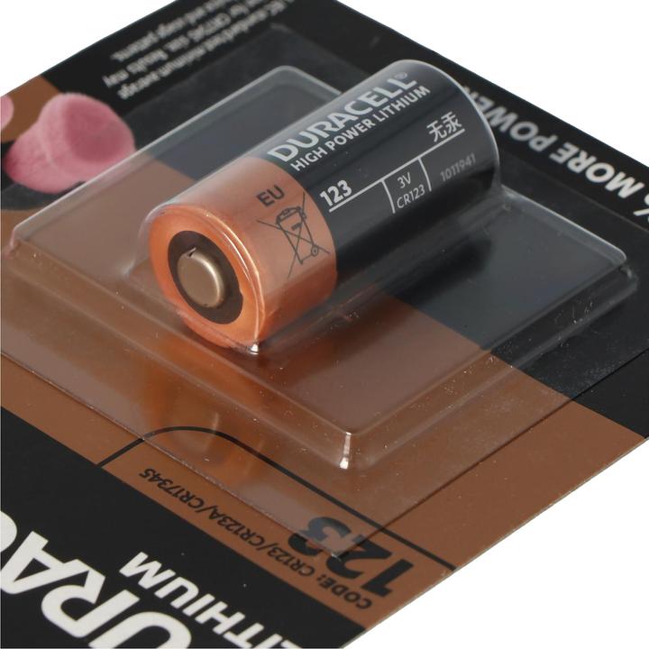 Immagine prodotto Duracell Batterie CR123A, DL123A (1 pz., CR123A, 1400 mAh)