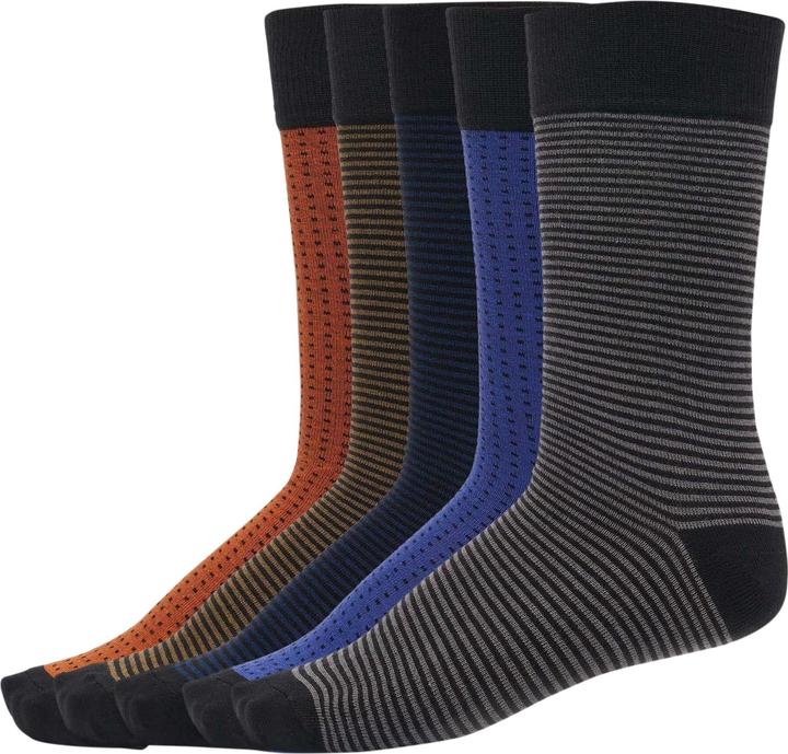 Produktbild Urban Classics Stripes and Dots Socks 5-Pack (5er Pack, 35 - 38)