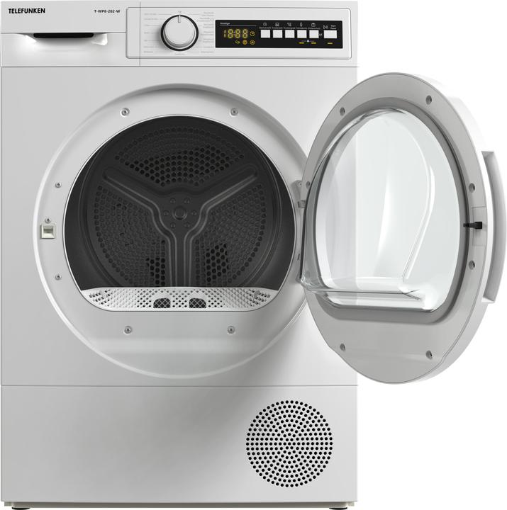 Image du produit JVC Telefunken T-WP8-202-W Pompe à chaleur centr. (8 kg, Droite)