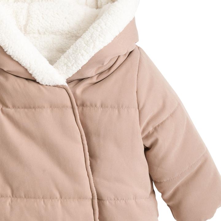 Actual product image La Redoute Collections Winter jacket with hood (74)