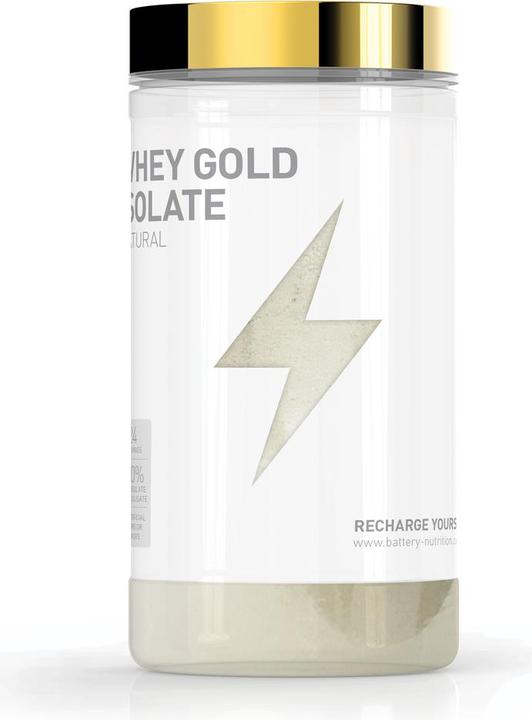 Produktbild Battery Nutrition Whey Gold Isolate (Neutral, 1 Stk., 600 g)