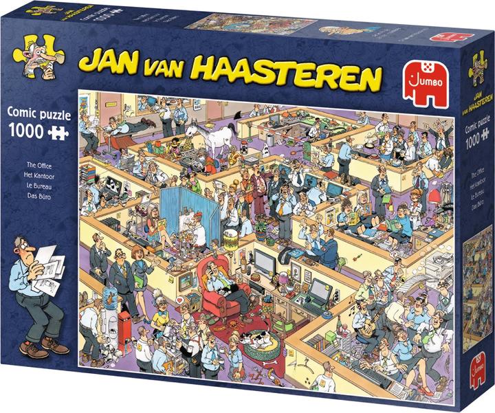 Actual product image Jumbo Jan Van Haasteren - The Office (1000 pieces) (1000 pieces)