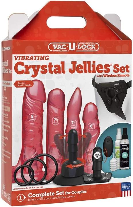 Actual product image Doc Johnson Crystal Jellies Set