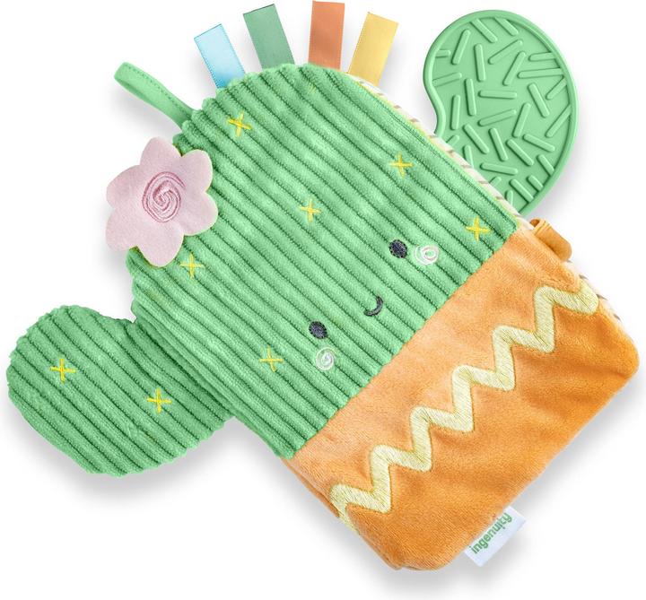 Ingenuity Calm Springs™ Soft Teething Activity Book
