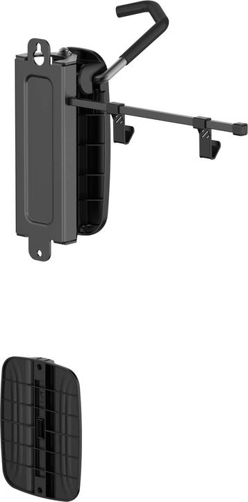 Produktbild Wiltec vertikale Fahrrad Wandhalterung 8,2x25x18,5cm bis 30 kg Fahrradhalterung
