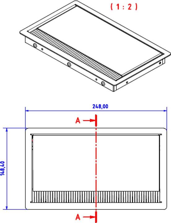 Produktbild Bachmann Coni Einbaurahmen (0.15 m)