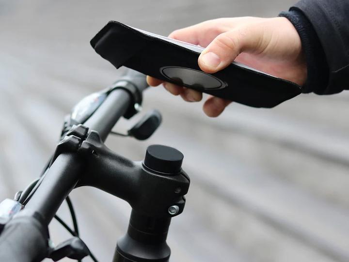 Immagine prodotto Shapeheart Porta telefono per la forcella della bicicletta con coperchio magnetico rimovibile