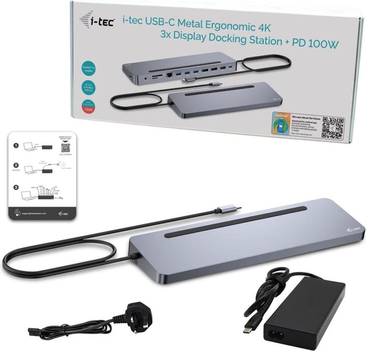 Produktbild i-tec USB-C Hub (USB-C, 8 Ports)