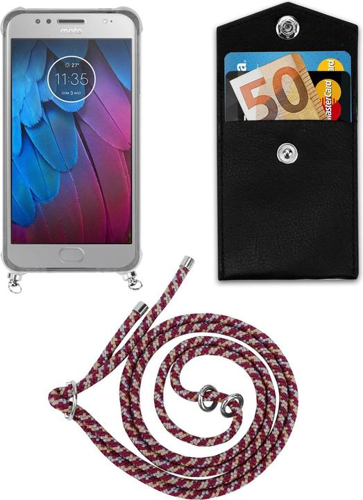 Produktbild Cadorabo TPU Handy Kette SILBER Cover