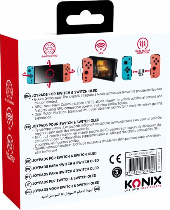 Produktbild Konix Joypads (Switch, Switch OLED)